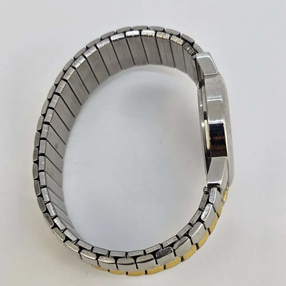 Decade Women's Watch 33MM Gray Dial Gray Gold Expandable Band‎ 6.5